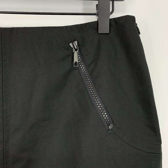 Lafayette 148 New York Skirt Black Pencil Straight High Waist - Picture 4 of 8